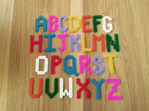 Preschool Ponderings: Perler Bead Alphabet Letters