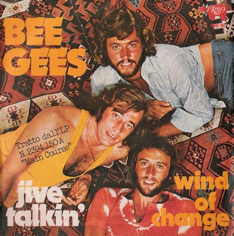 Bee Gees – Jive Talkin' / Wind Of Change (1975, Vinyl) - Discogs