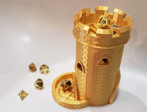 3d Printable Dice Tower - Printable Templates