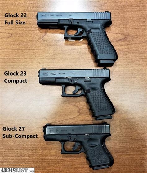 ARMSLIST - For Sale: Glock 22, 23, 27 - $375.99 - $405.99 - LIMITED SUPPLY