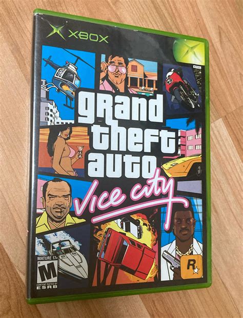 Rare Xbox copy of Vice City with OG cover art : r/GTA