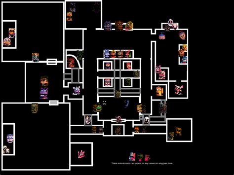 Fnaf 1 camera map - horretirement