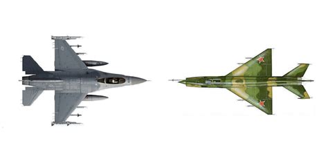 MIG 21 vs F-16: Can a 3rd Generation MIG-21 Really Shoot-Down A Hi-Tech ...