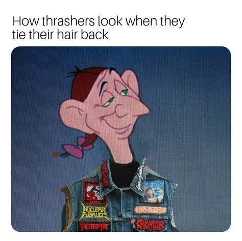 Are ponytails metal? : r/MetalMemes