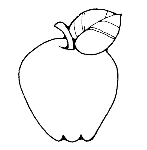 Fruit Clipart Black And White - ClipArt Best