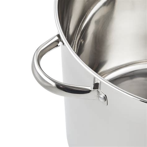 Mainstays Stainless Steel 20-Quart Stock Pot with Glass Lid - Walmart.com