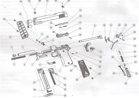 Walther .22lr Colt 1911 Gold Cup Parts