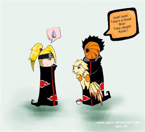 Deidara and Tobi from The Akatsuki, funny moments. | Naruto funny ...