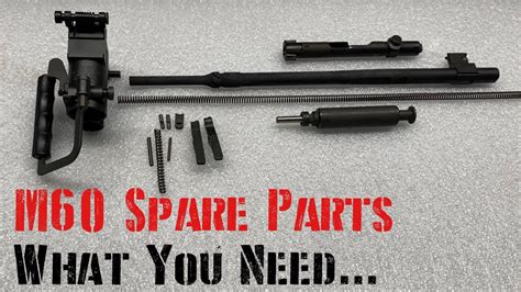 M60 Machine Gun Spare Parts: What You Need - YouTube