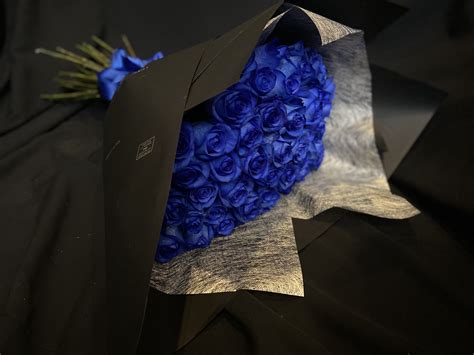 Blue Rose Bouquet in West Covina, CA | Blue House Flowers