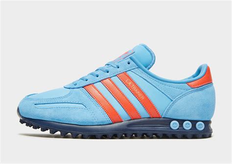 Blauw adidas Originals LA Trainer | JD Sports