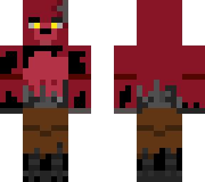 Withered Foxy. | Minecraft Skin