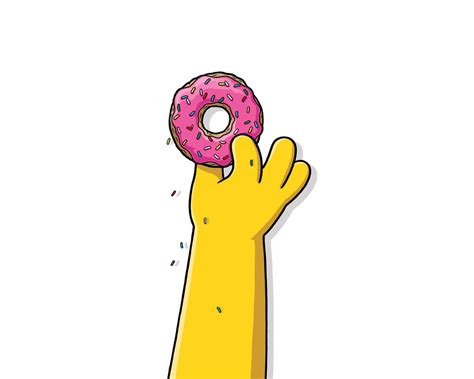 Homer Simpson Donut Quotes. QuotesGram | Simpsons donut, Homer simpson ...