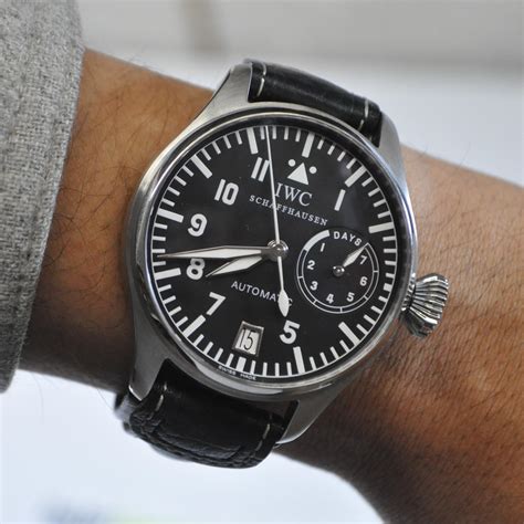 [IWC] First week with my grail Big Pilot 'Transitional' 5002 : r/Watches