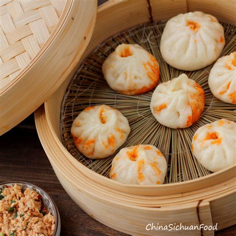 Vegan Baozi (Chinese Steamed Buns) 包子 | China Sichuan Food