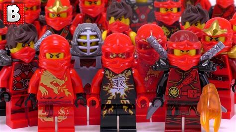 Every LEGO Kai Minifigure Ever Made!!! | Ninjago Collection Review ...