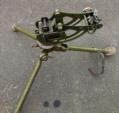 ORIGINAL BROWNING M1917 MG Tripod Gun U.S. Infantry WW2 | #370890465