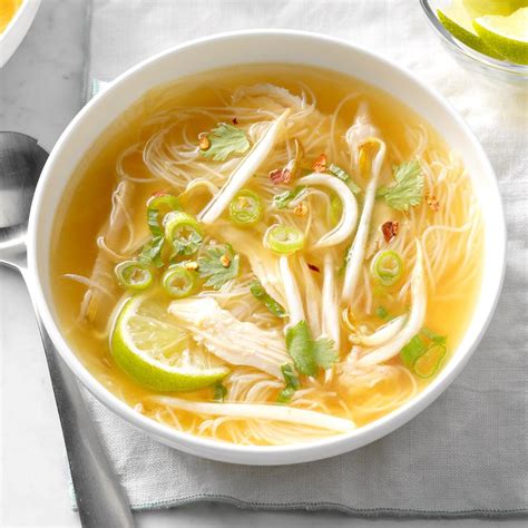 Thai Chicken Noodle Soup Recipe | Taste of Home