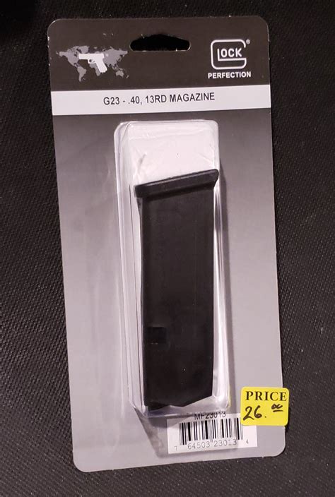 Glock 23 gen4 13rd Magazine 40s&w MF23013 NEW | Ellis County Firearms ...