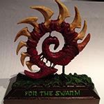 For the Swarm – 3D printed Zerg logo - 3D Printing Industry