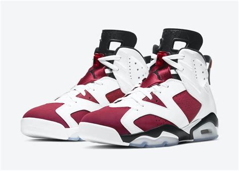 Air Jordan 6 Carmine 2021 Release Date CT8529-106 - SBD