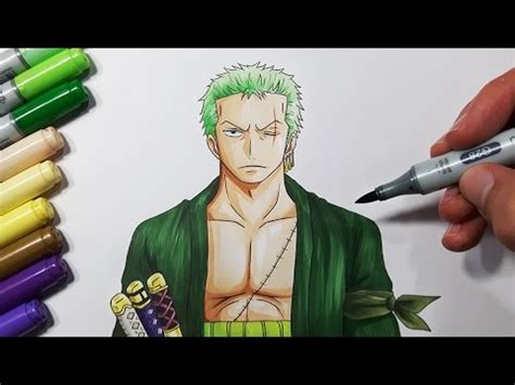 Roronoa Zoro One Piece Drawing Pencil