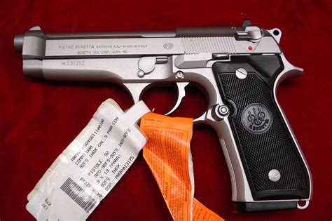 BERETTA ITALIAN 92FS INOX 9MM STAIN... for sale at Gunsamerica.com ...