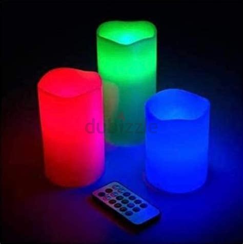 Luma 12 Color Changing Candles Real Wax Flameless with Remote Control ...