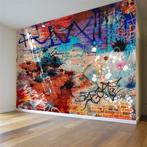 Abstract Sea Graffiti Wall Poster