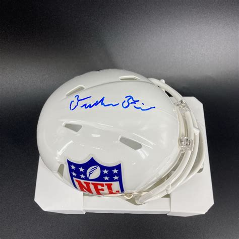 NFL Auction | NFL - Falcons Tucker Fisk Signed NFL Shield Mini Helmet