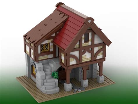 LEGO MOC Medieval house by PetesBricks | Rebrickable - Build with LEGO