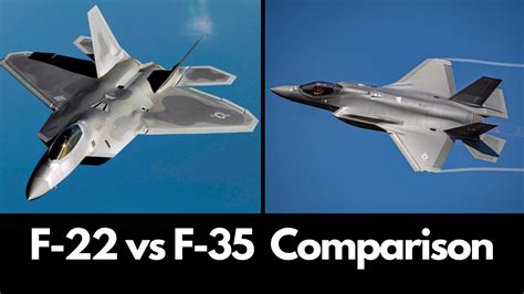 F22 Raptor Vs F35 Lightning II: In Depth Comparison