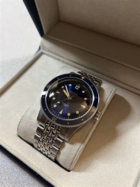 Baltic Aquascaphe Blue/Gilt | WatchUSeek Watch Forums