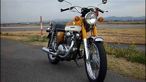 Honda Dream CB250 Export 1970 model2.wmv - YouTube