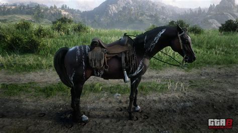 Warped Brindle Arabian Horse | RDR2 & Online Horse Stats & Locations