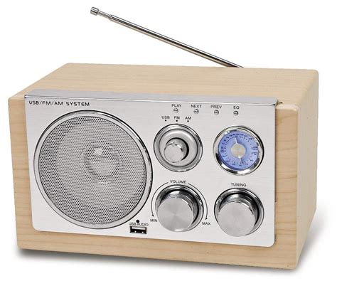 Wooden Radio with USB Port - MR-756 (China Manufacturer) - Radio TV ...