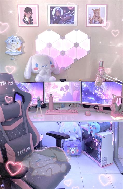 Kawaii Gaming Setup Accessories - UnbeatableWallpaper