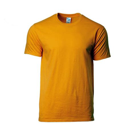 Yellow Soft style Round Neck Adult Plain Blank "T-Shirt Unisex " Baju ...