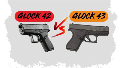 Glock 42 vs. 43 - Overwatch Precision