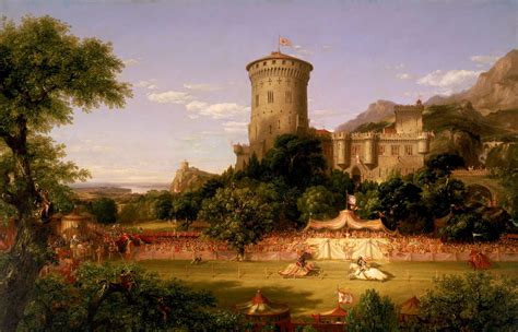 Painting of castle, architecture, building, painting, artwork HD ...