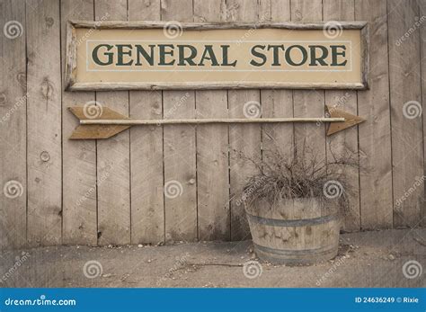 Vintage Sign, General Store Stock Image - Image of concept, border ...