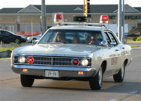 1970 Ford Custom 4Dr Sedan, Illinois State Police Car. | Police cars ...