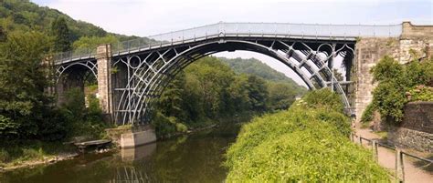 Ulf G Bohlin — Iron Bridge at Coalbrookdale England, 1776-79.