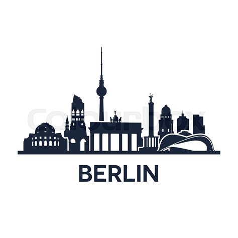 Berlin City Skyline | Stock vector | Colourbox