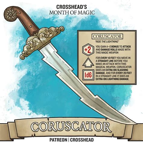 Coruscator Scimitar- Magic Item for D&D 5th Edition - Dungeons and ...