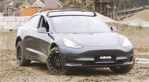 Tesla Model 3 looks like rugged electric off-road machine with new kit ...