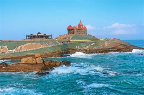 Vivekananda Rock Memorial , Kanyakumari. India Stock Image - Image of ...