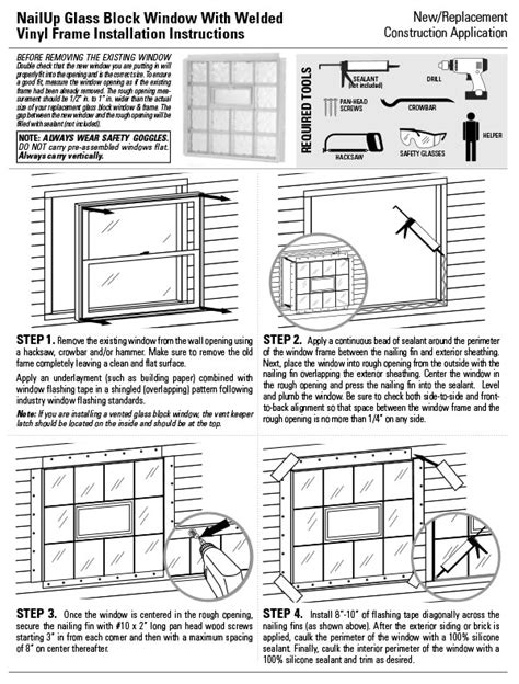 How To Build Glass Block Window - Glass Door Ideas