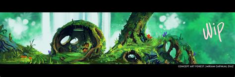 Concept art: Forest on Behance