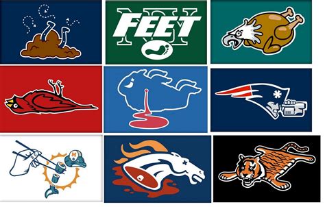 Funny Football Logos - Gallery All Nfl Teams, Nfl Teams Logos, Nfl Logo ...